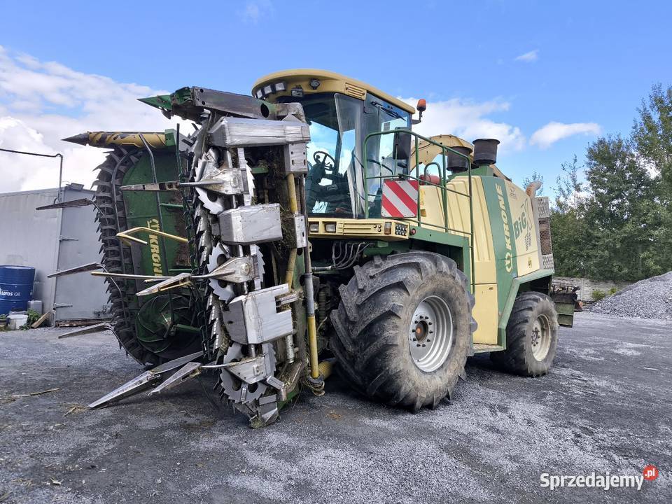 Sieczkarnia Krone Big X 650 4x4 Przystawka 8 Zawiercie