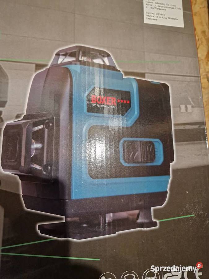 Poziomica laserowa 4D 16 linii 16 linii 4D laser Głogowa sprzedam