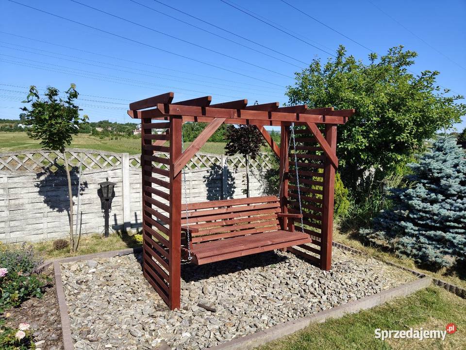 Huśtawka ogrodowa Pergola drewno Jelenia Góra sprzedam