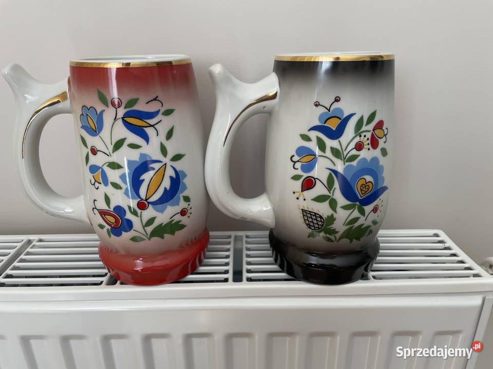 Lubiana wzór kaszubski kufel Cyganka pomorskie