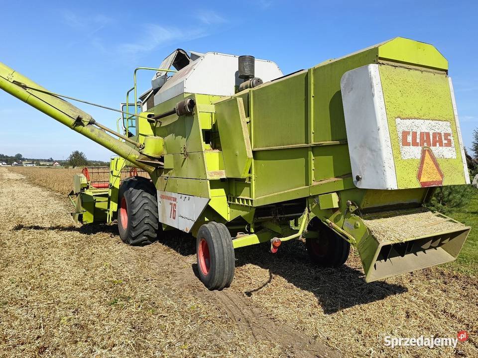Kombajn zbożowy Claas dominator 76 silnik Claas świętokrzyskie Daleszyce
