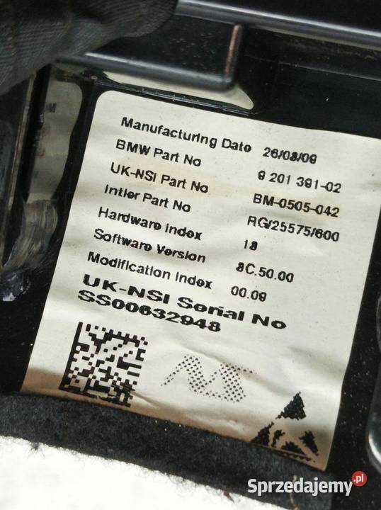 LICZNIK OBROTOMIERZ R56 920139102 Mini One II świętokrzyskie