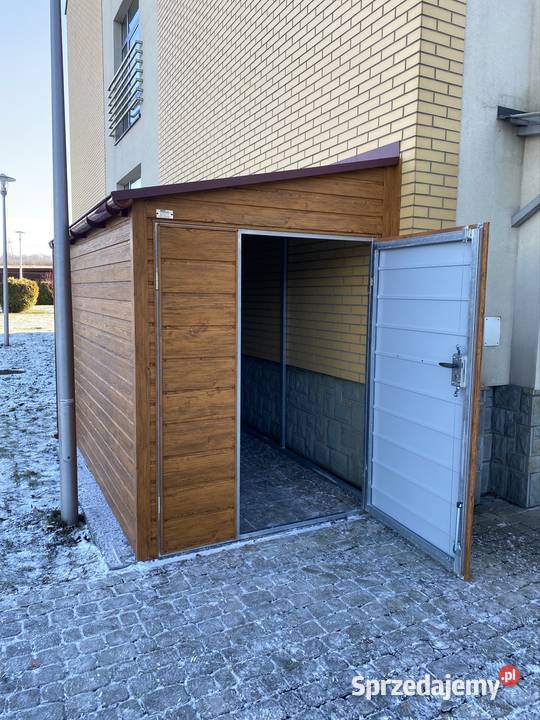 Garaż 2x3 Drewnopodobny Złoty Dąb małopolskie Dobra