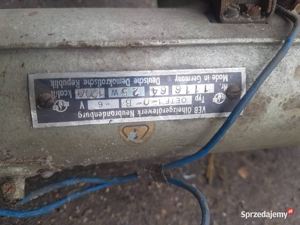 Ogrzewanie postojowe webasto trabant wartburg 6v Gubin