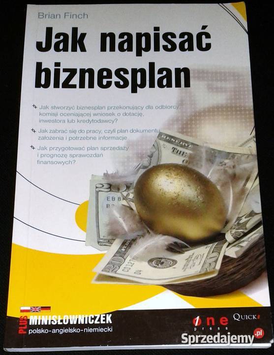 napisać biznesplan Brian Finch miękka Chełm
