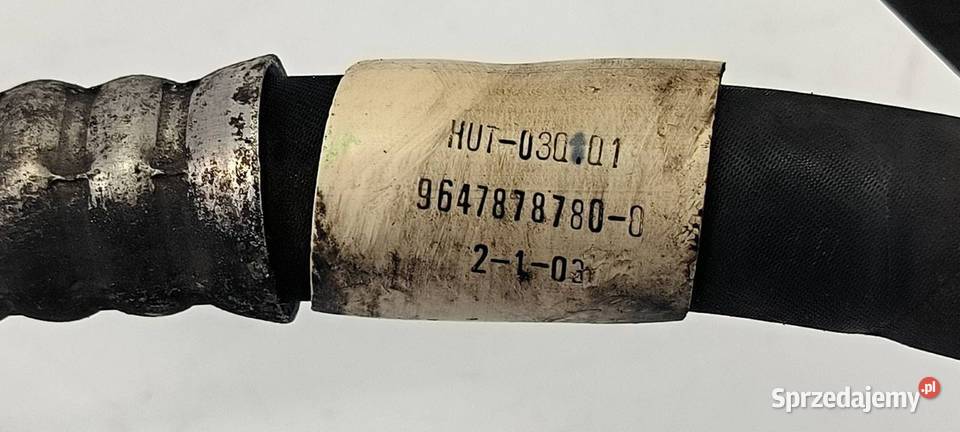 PRZEWÓD KLIMATYZACJI PEUGEOT 307 9647878780 Lipno