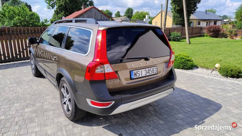 Volvo XC 70 32 Benzyna 234 2012r napęd 4x4 brązowy XC 70 Siedlce