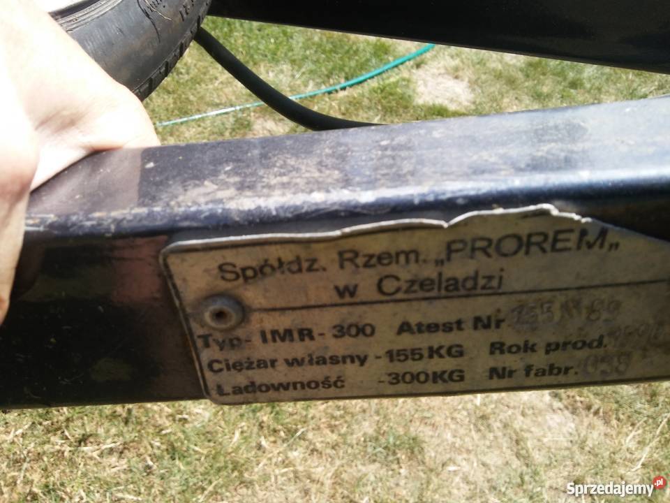 Przyczepka turystyczna świętokrzyskie Nagłowice sprzedam