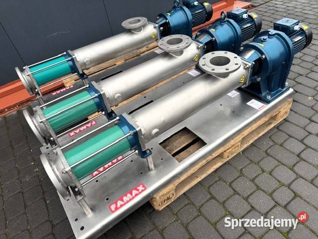 Pompa śrubowa ślimakowa spożywcza Netzsch NE60A mazowieckie Błonie