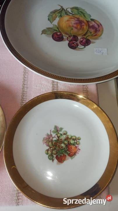 Patera z owocami Bohemia Czechslovakia
Biała pomorskie Gdańsk