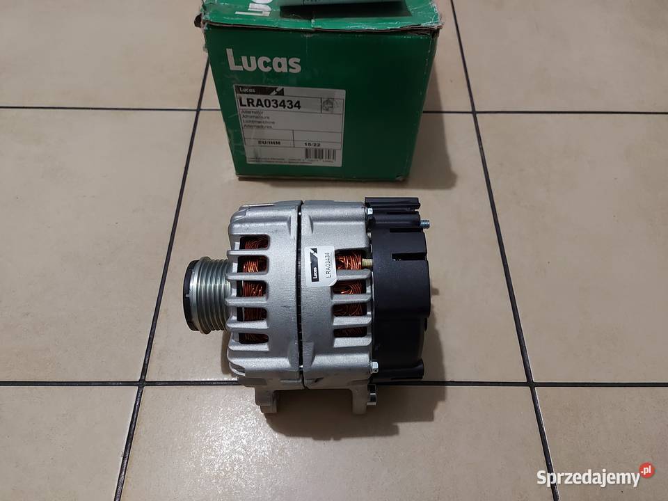 ALTERNATOR Lucas LRA03434 NOWY 200A Audi Q7 A6 Układ elektryczny silnika śląskie