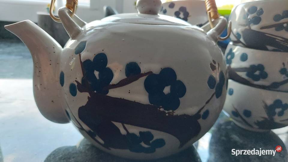 Japoński ceramiczny zestaw do herbaty nowy 15 Gubin