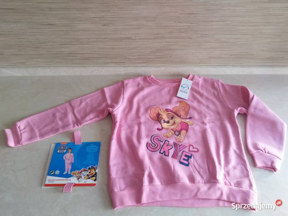 NOWA Bluza dziewczęca Psi Patrol Sky Skye Zabrze