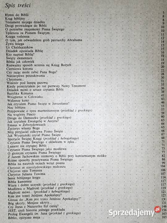 Krąg biblijny Roman Brandstaetter miękka Chełm