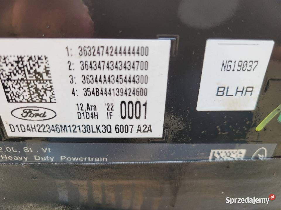 Silnik Skrzynia Ford LK4P7000JC 2459912