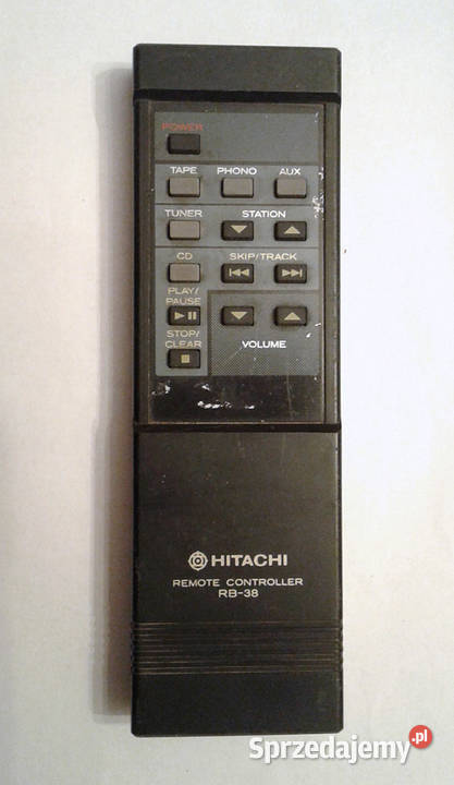 Pilot Hitachi RB38 do audio system sprawny Łódź