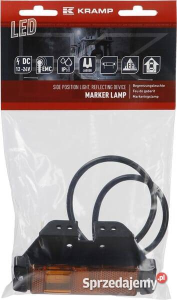 Lampa obrysowa LED prostokątna 1224V z uchwytem Kamionna sprzedam