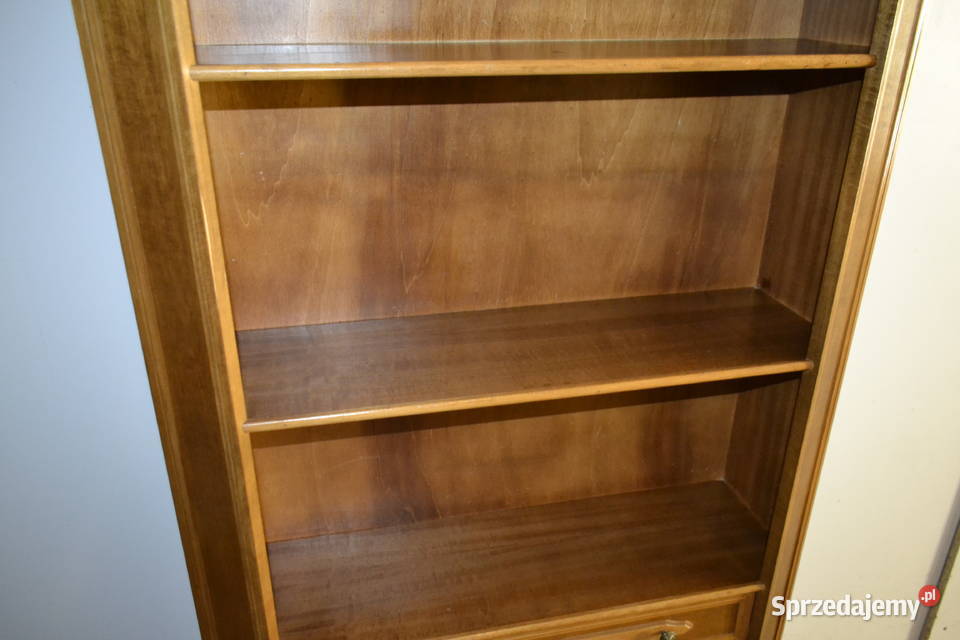 regał biblioteka włoska orzech śląskie Będzin