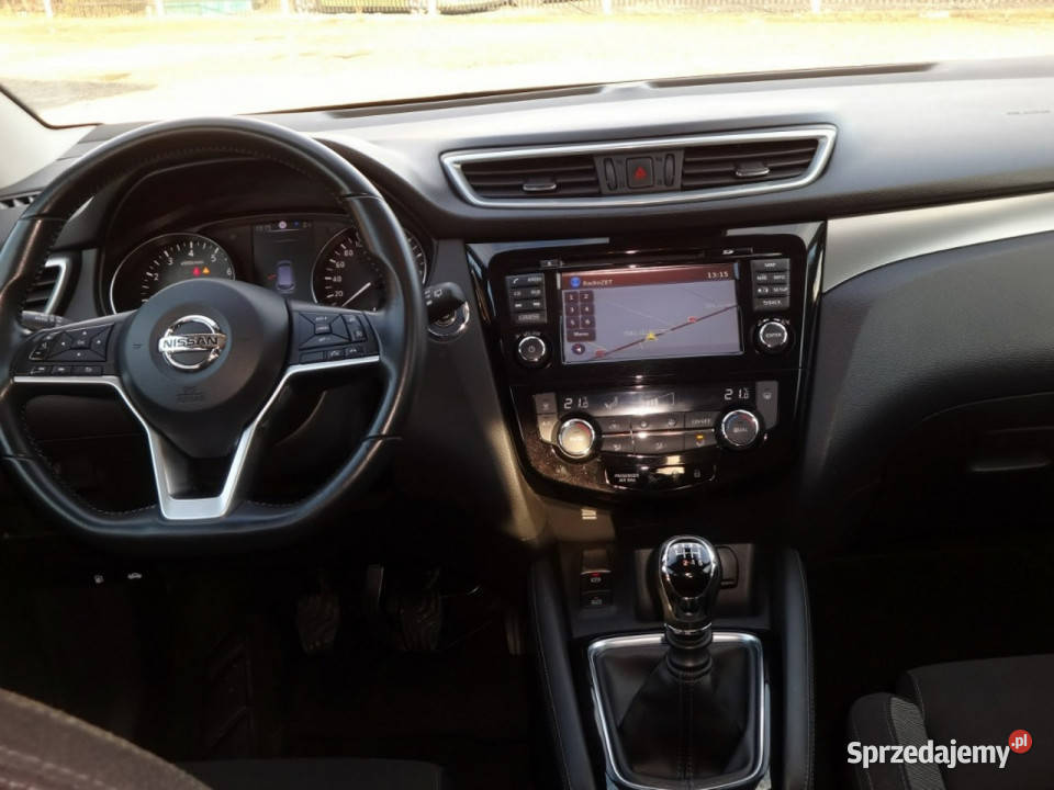 Nissan Qashqai Lift Panorama Navi kamery 360 II czarny Nowy Sącz sprzedam