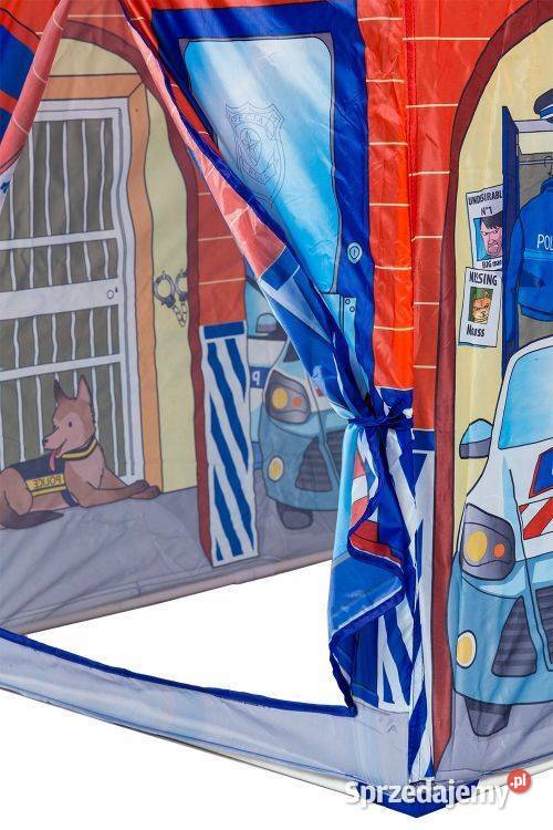 Namiot dzieci posterunek policji IPLAY Bielsk Podlaski