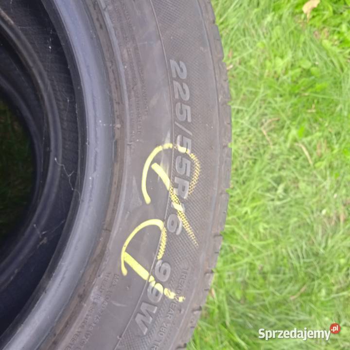 Opony letnie 2255516 sprzedam zamienię Sępólno Krajeńskie sprzedam