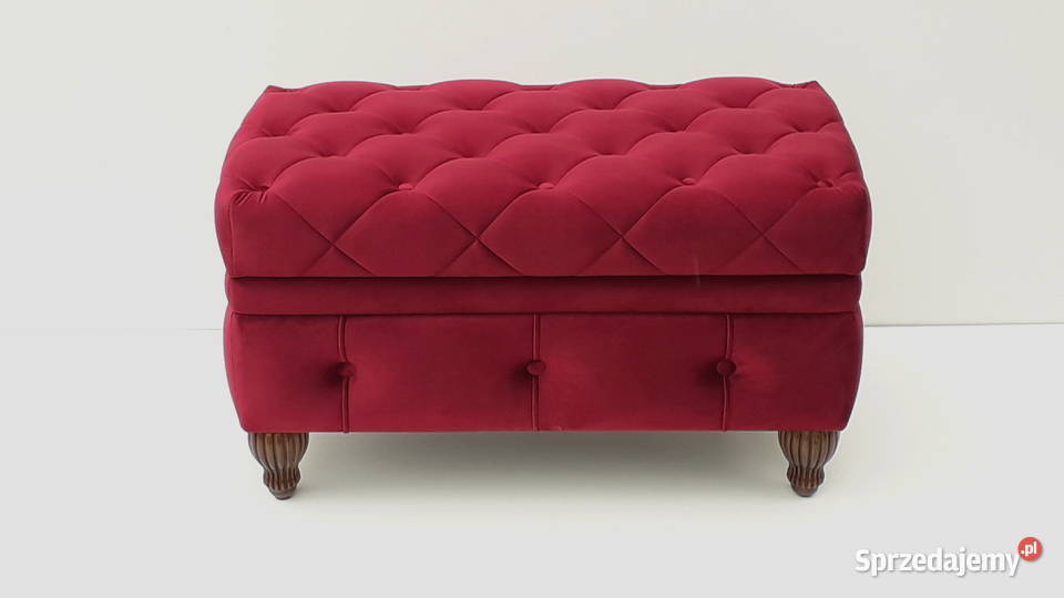 PUFA Victoria PUF ŁAWKA SKRZYNIA PIKOWANA Fotele i pufy Poznań