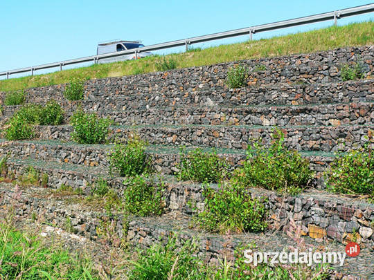 Gabiony zgrzewane 1x1x05 m drut 4 mm oczko Dom i Ogród kujawsko-pomorskie Bydgoszcz sprzedam