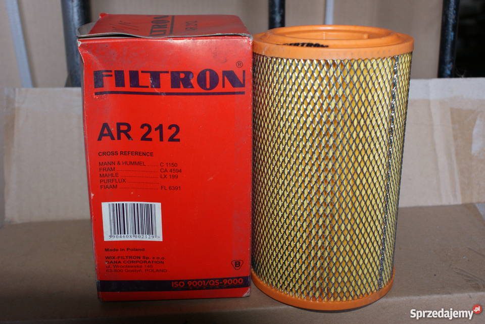 AR 212 FILTRON FILTR POWIETRZA SKODA 105120 osobowe Białobrzegi sprzedam