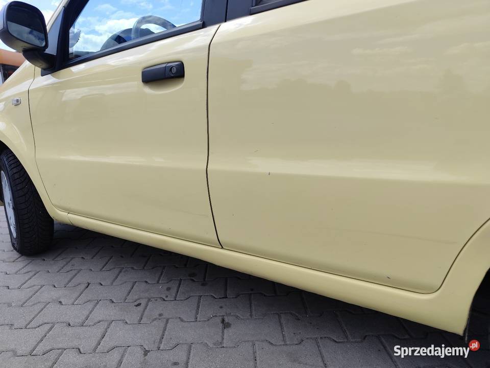 Fiat panda 2010 żółty Łuków