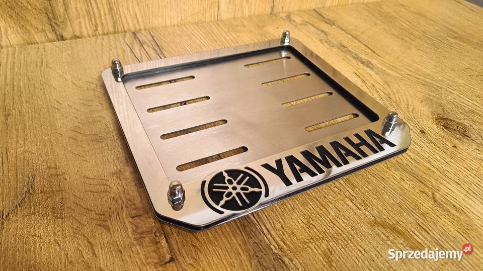 Ramka tablicy rejestracyjnej YAMAHA stal Babimost