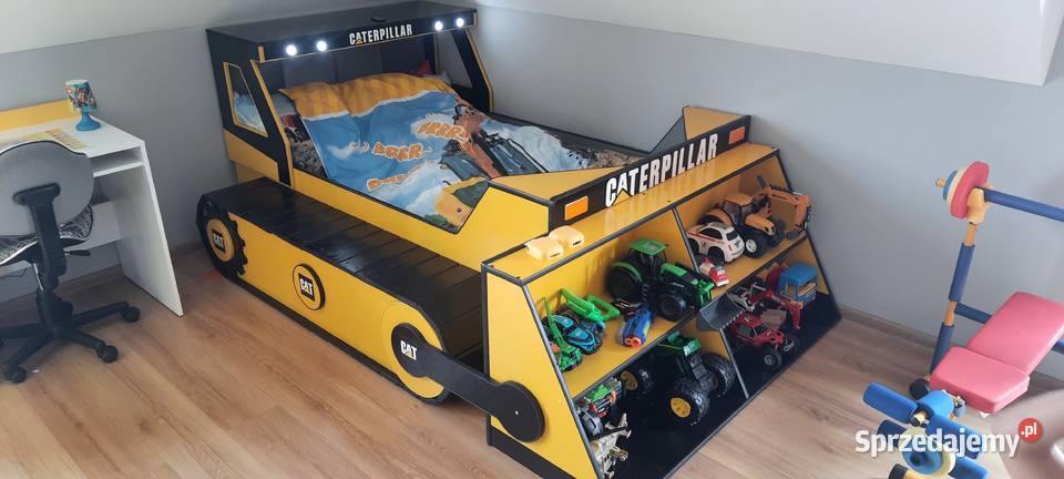 Łóżko dziecięce koparka 120x200 Fabryka Snów Meble świętokrzyskie Włoszczowa