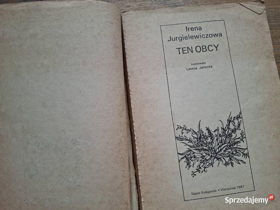 Ten obcy Irena Jurgielewiczowa miękka sprzedam