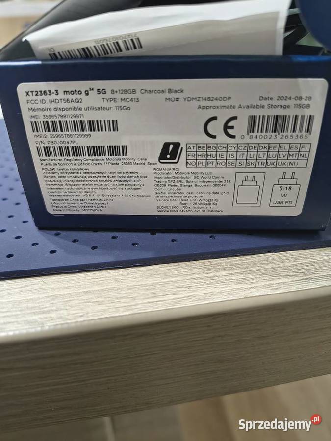 Nowa Motorola G34 5G Motorola wielkopolskie Szczury