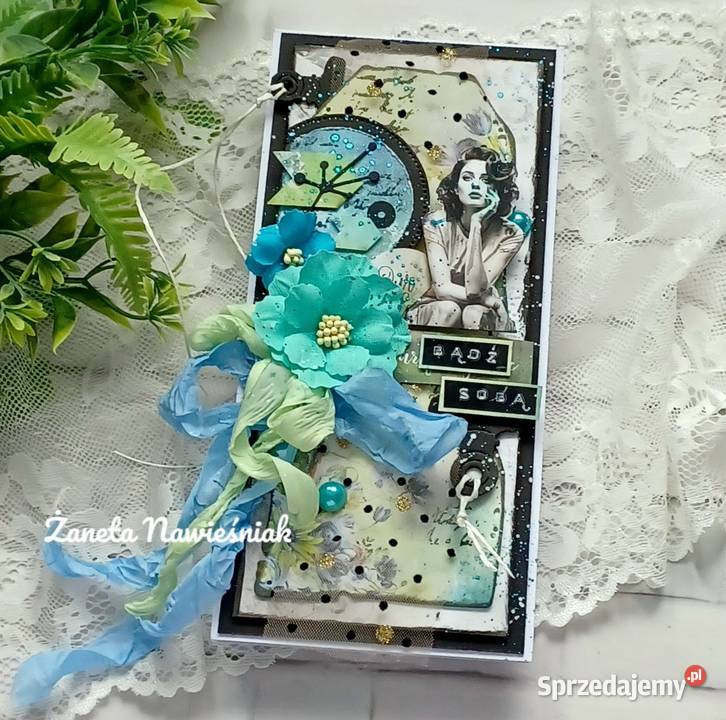 Kartka kobiety urodziny imieniny Mszana Dolna