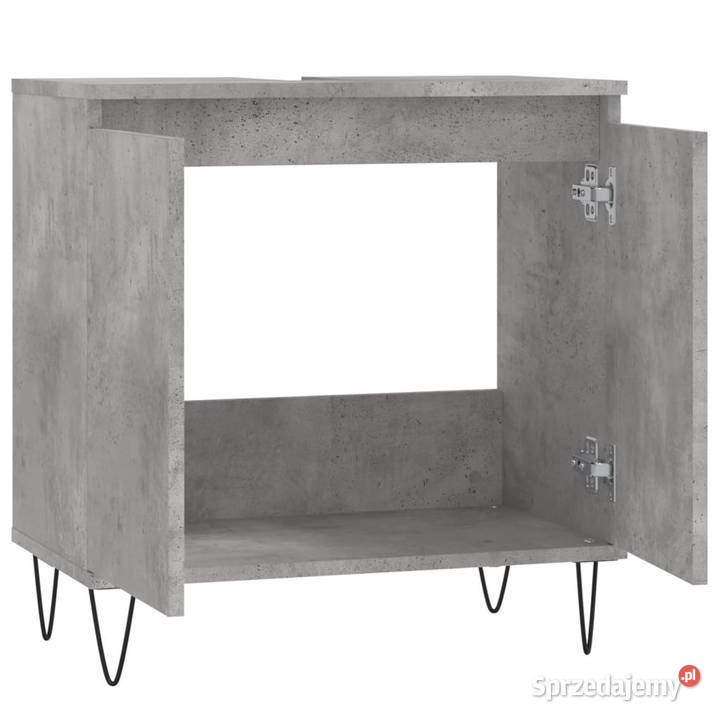 Szafka łazienkowa szarość betonu 58x33x60 mazowieckie Warszawa