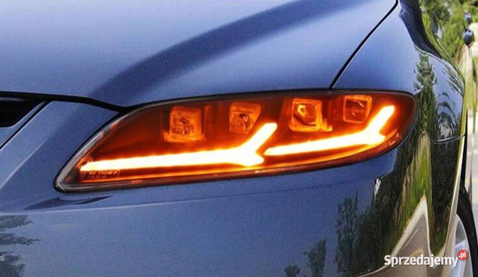 NOWE lampy przednie lampa przód Mazda 6 2002 Lampy przednie Bełchatów