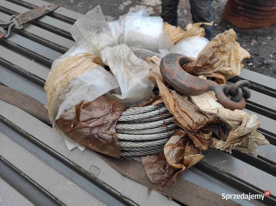 Lina stalowa wyciągarki STAR 660 12mm grubości świętokrzyskie