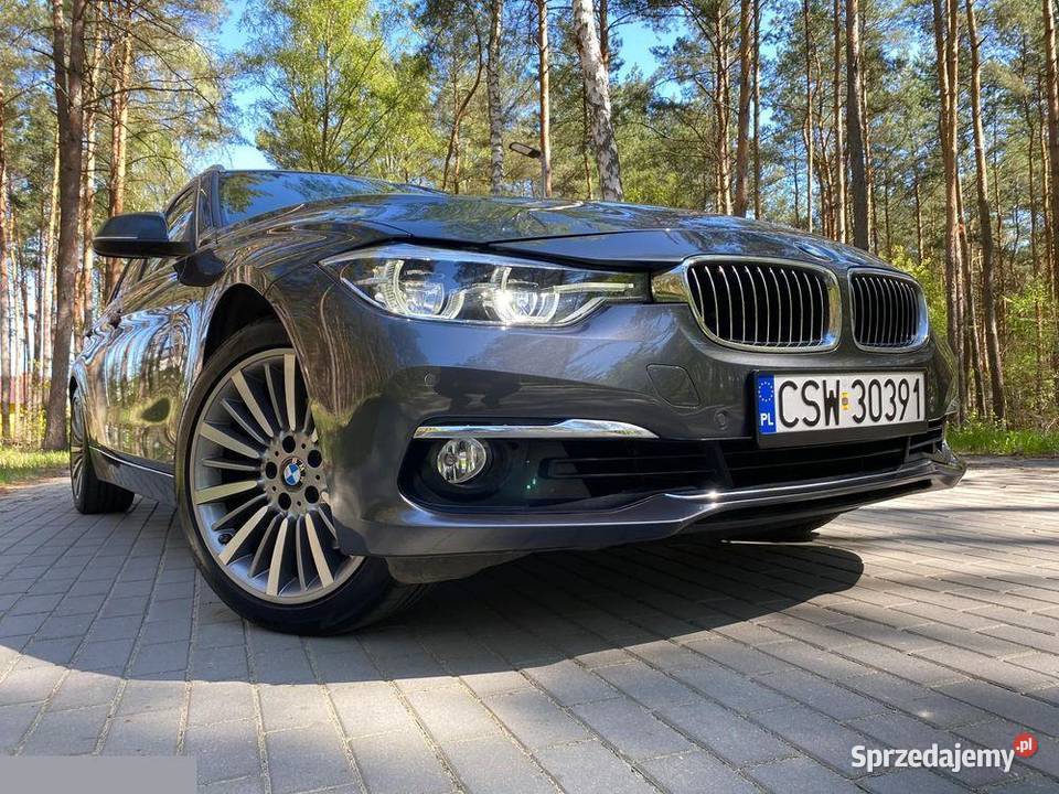 BMW Seria 3 330d xDrive Luxury Line 258 2016r 258KM Dragacz