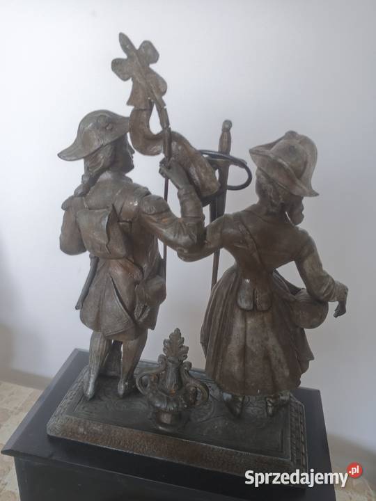 zegar kominkowy marmurowy Fałków