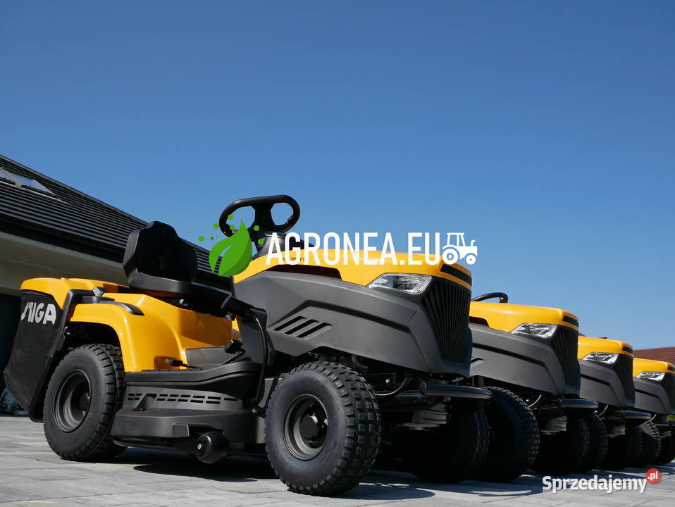 STIGA 398W VTWIN 2 cylindry kosz 200 litrów dolnośląskie Wrocław