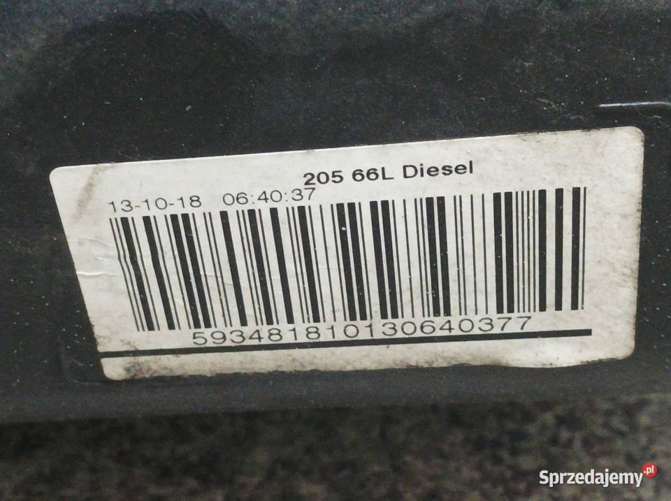 ZBIORNIK PALIWA BAK 20 CDI MercedesBenz Cklasa osobowe