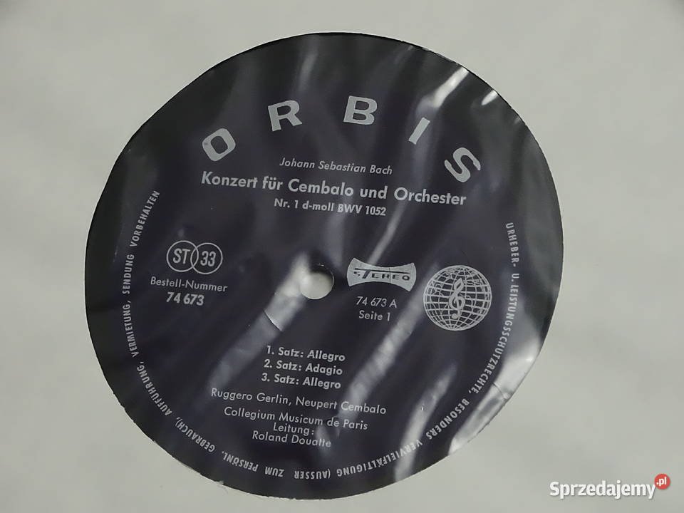 Johann Sebastian Bach Die Cembalo Konzerte Box 5 płyta winylowa Biłgoraj