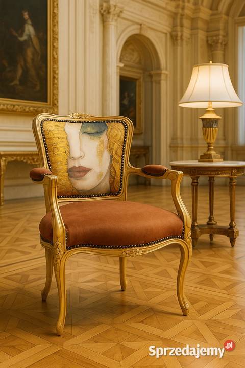 Fotel ludwikowski fotel dekoracyjny fotel do 85cm Fotele Kołobrzeg
