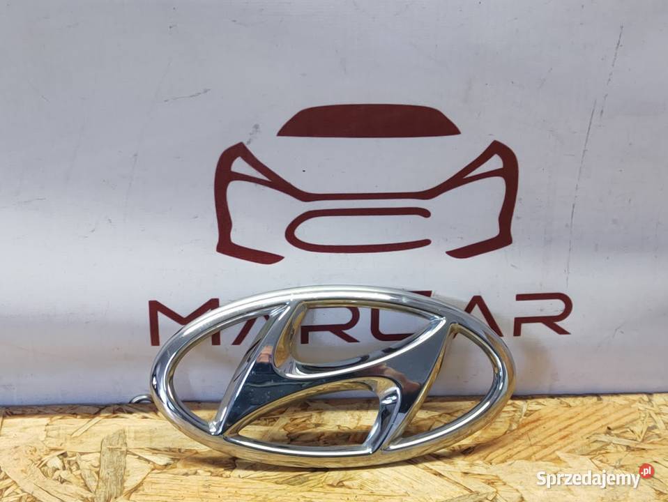 Znaczek Logo Emblemat Zderzak Przód Hyundai i10 Zderzaki sprzedam