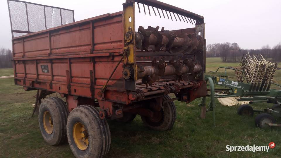 Rozrzutnik obornika nieuszkodzony Rolnictwo