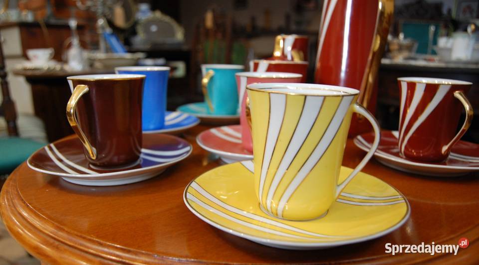 Kultowy serwis kawowy Krokus Ćmielów Lublin