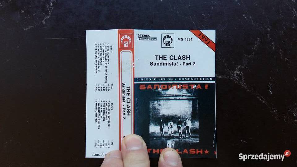 Kasety The Clasch Sandinista Part 23 podlaskie Siemiatycze