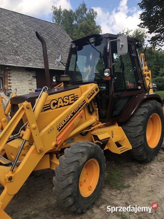 Case 580 K JCB Cat koparkoładowarka Piaski Wielkie