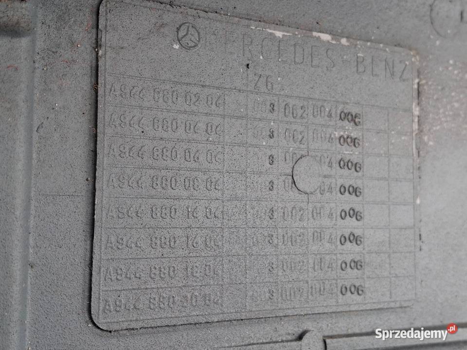 MERCEDES AXOR NAROŻNIK ZDERZAKA PRAWY OKULAR lubuskie