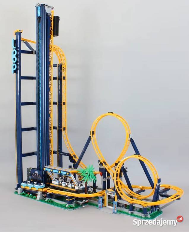 Kolejka Górska ROLLER COSTER klocki Loop coster mazowieckie Milanówek